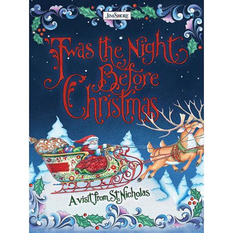 Twas the Night Before Christmas illustration