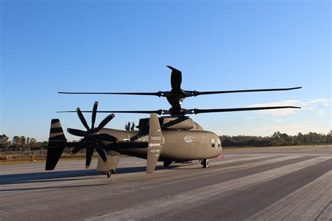 Twin Rotor Helicopter in Flight