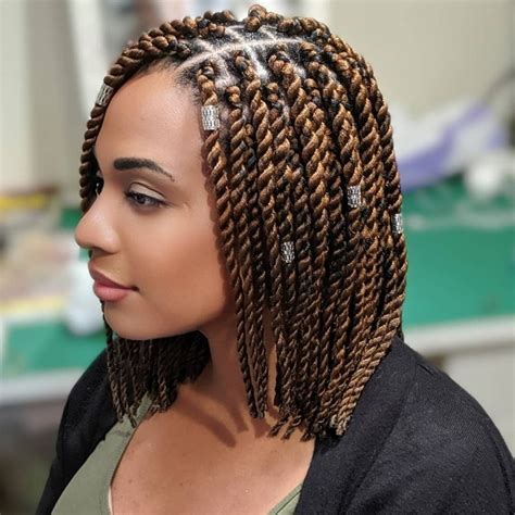 Twist Braids Style