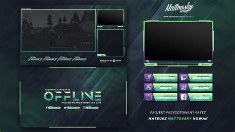 Twitch Overlay Template 1