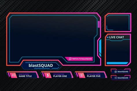 Twitch Overlay Template 10