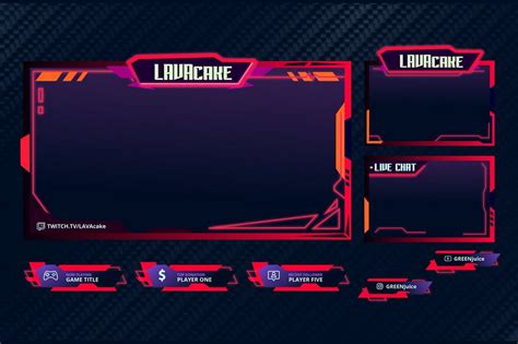 Twitch Overlay Template 3