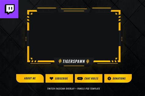 Twitch Overlay Template 9