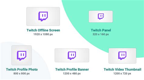 Twitch Panel Size Template and Design Guide