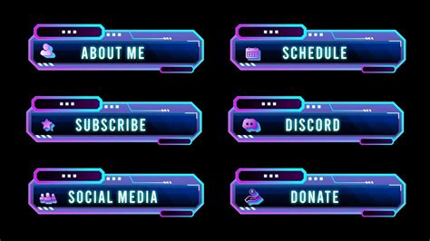 Twitch Panel Template 5