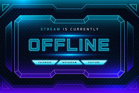 Twitch Stream Background Template 1