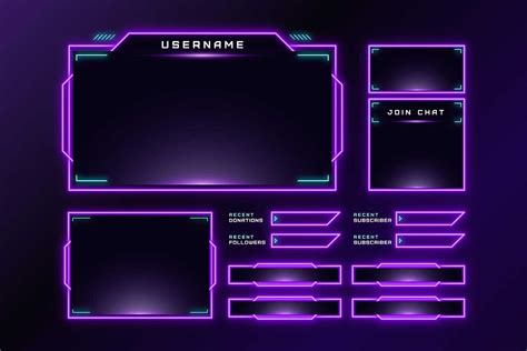 Twitch Stream Background Template 2