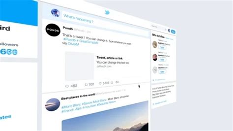 Twitter After Effects Templates