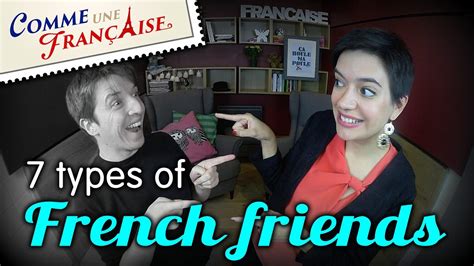 Two French friends talking