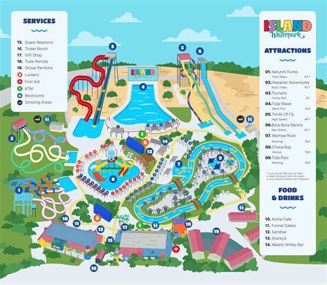 Two Water Parks Map