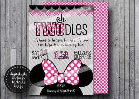 Twodles Invitation Template 3