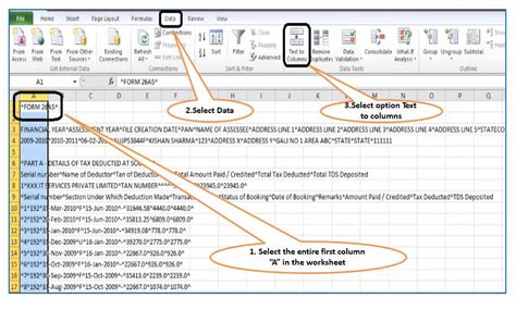 Txt to Excel Formatting