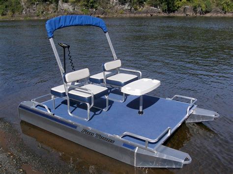 Tyke's Tiny Pontoon Boat Interior