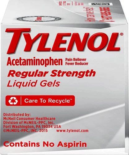 Tylenol Liquid Interactions