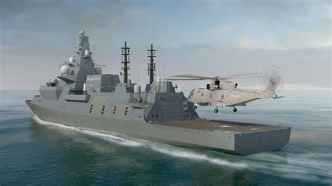 Type 26 Frigate at Sea