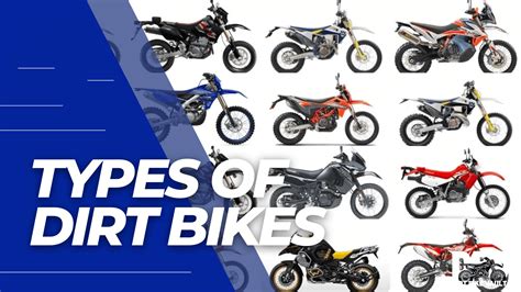 Different Types of Dirt Bikes for Coloring