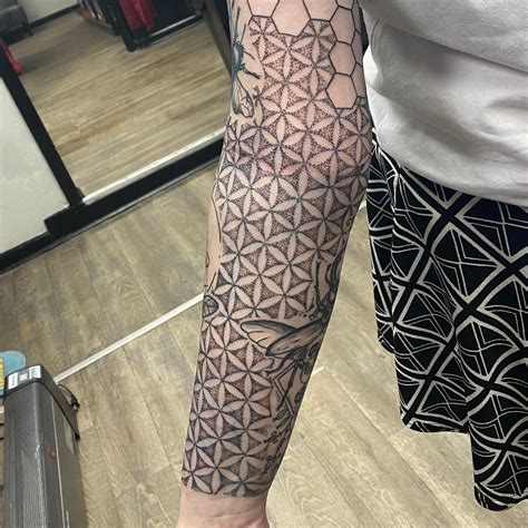 Types of Geometric Filler Tattoo Designs