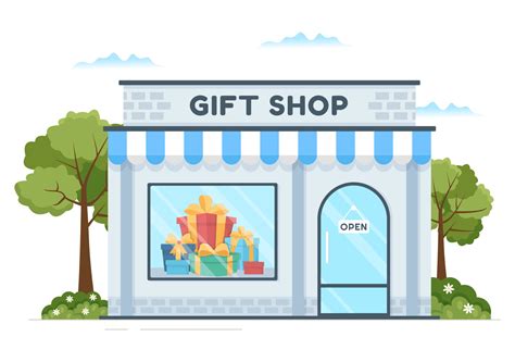 Types of gift shop drawings