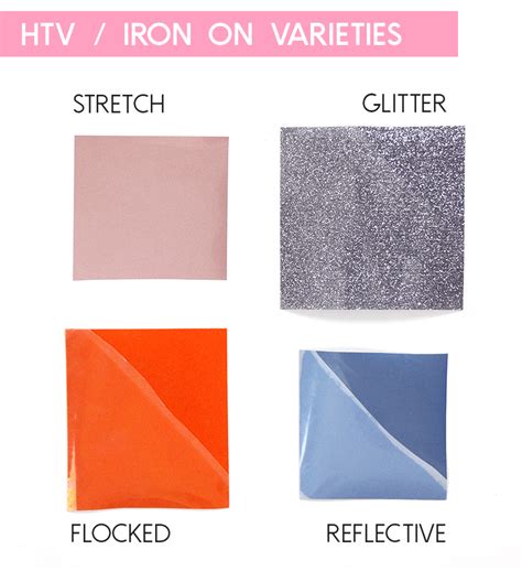 Types of Heat Transfer Vinyl