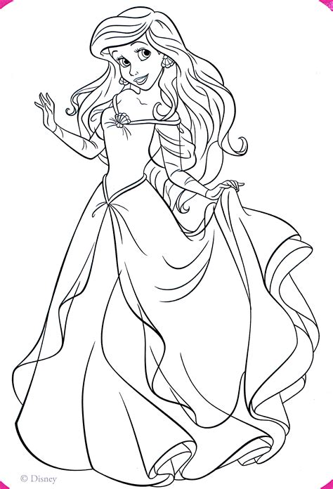 Types of Magical Princess Coloring Pages