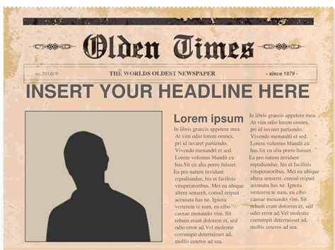 Types of newspaper templates