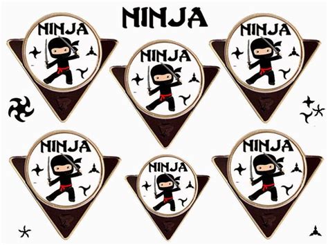 Types of ninja party printables