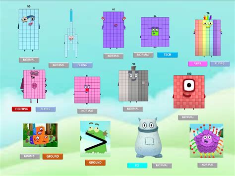 Types of number blocks for kids learning math