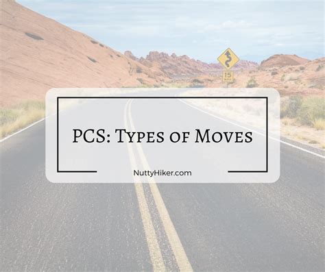 Types of PCS Moves