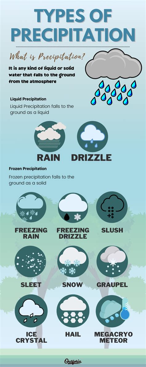 Types of rain forecasts