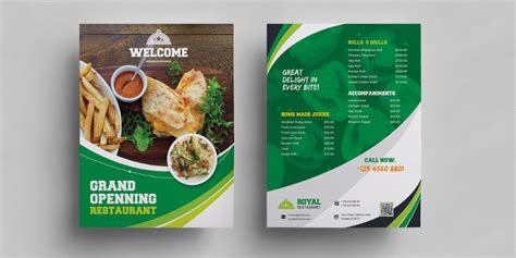 Types of Restaurant Flyers