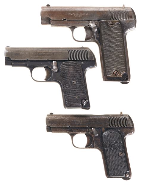 Types of Semi Automatic Pistols