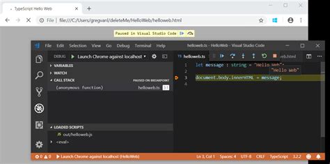 TypeScript Debugging