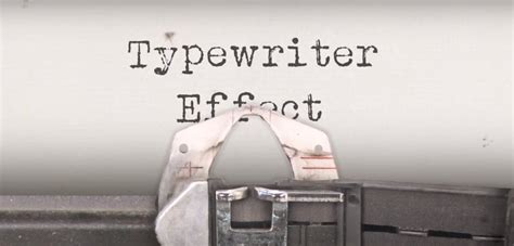 Typewriter After Effects Templates