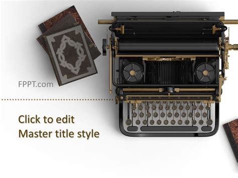 Typewriter Template 1