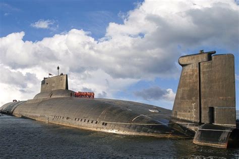 Typhoon Class Submarine Size