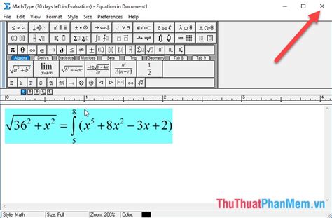 Typing a formula directly into a cell