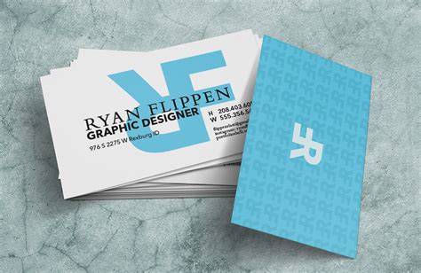 Typographic Business Card Design