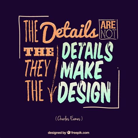 Typographic quote template design inspiration