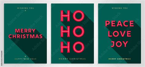 Typography-based Christmas card design