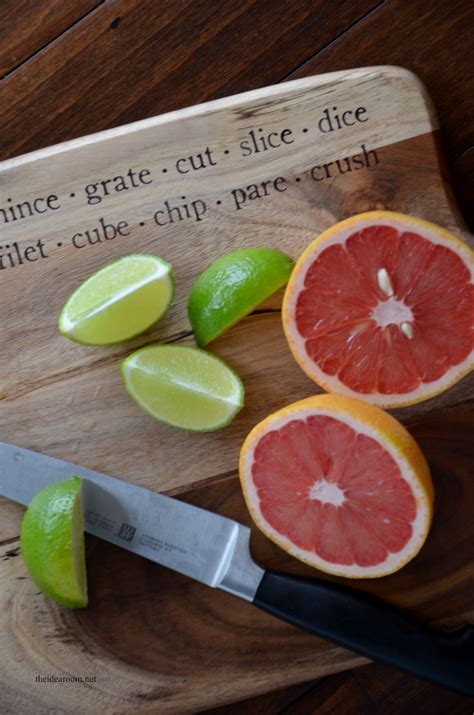 Typography cutting board