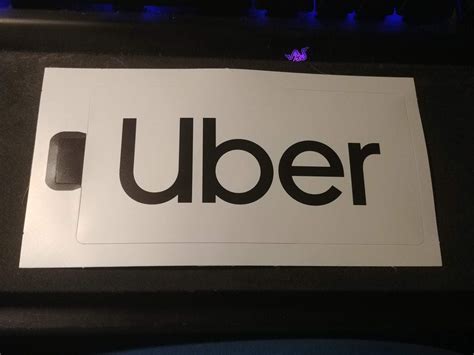 Uber decal printable template