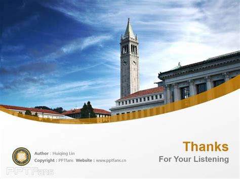 UC Berkeley PowerPoint Template