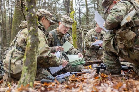 UConn ROTC field training exercises