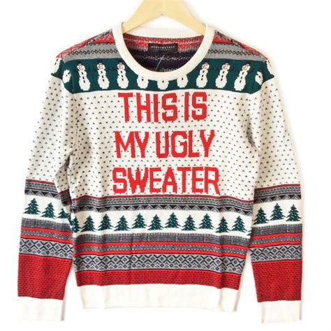 Ugly Christmas Sweater Funny Graphics