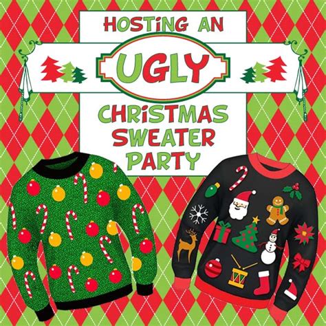 Ugly Christmas Sweater Party Host