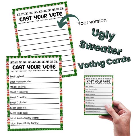 Ugly Sweater Contest Voting Ideas