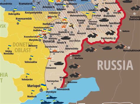 Ukraine Conflict Regions