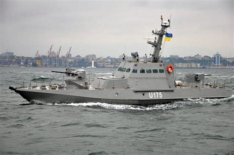 Ukrainian Navy ships at sea