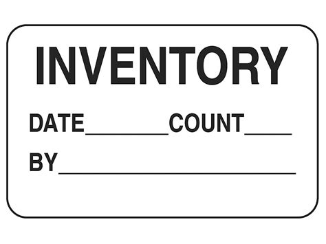 Uline Label Template Inventory Management