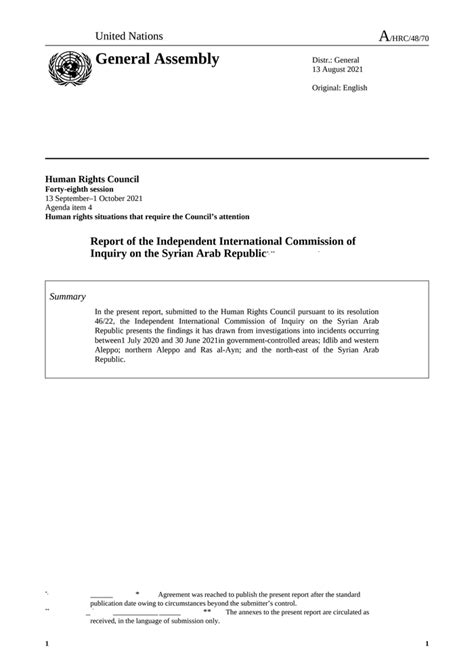 UN Commission of Inquiry on North Korea report